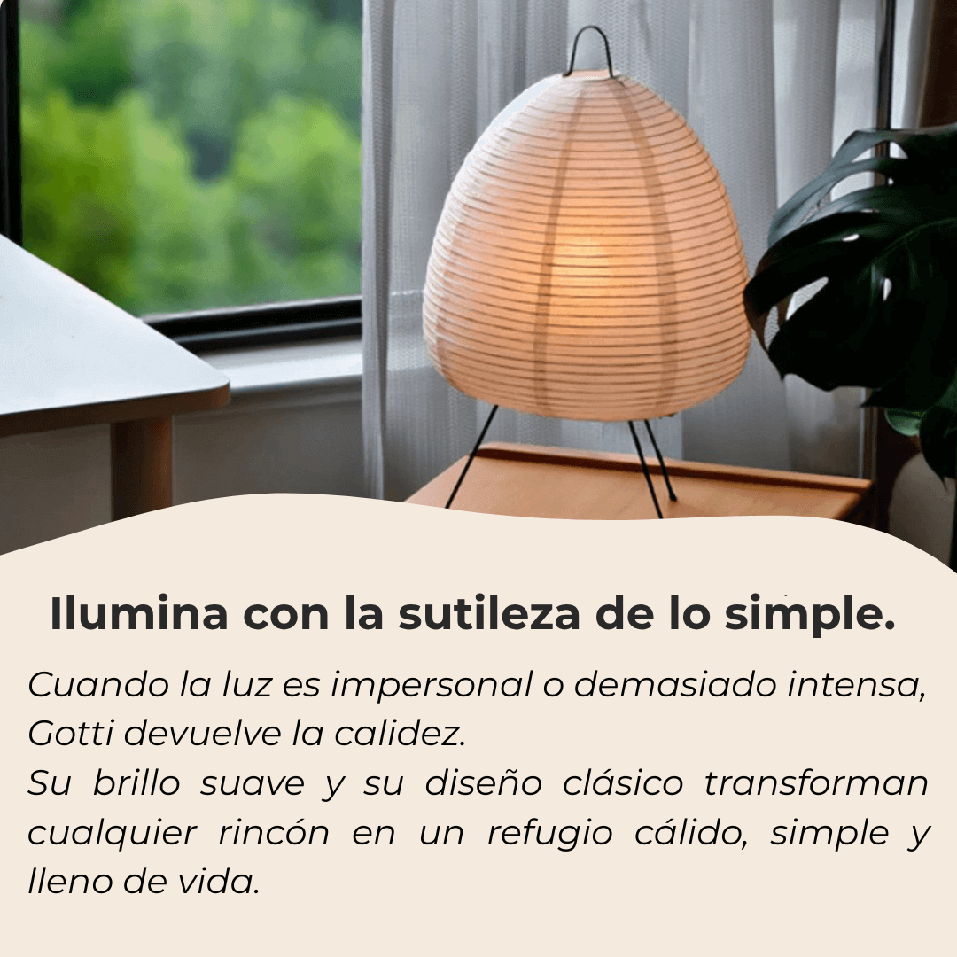 lampara akari 1a modelo gotti tokyo moon deco